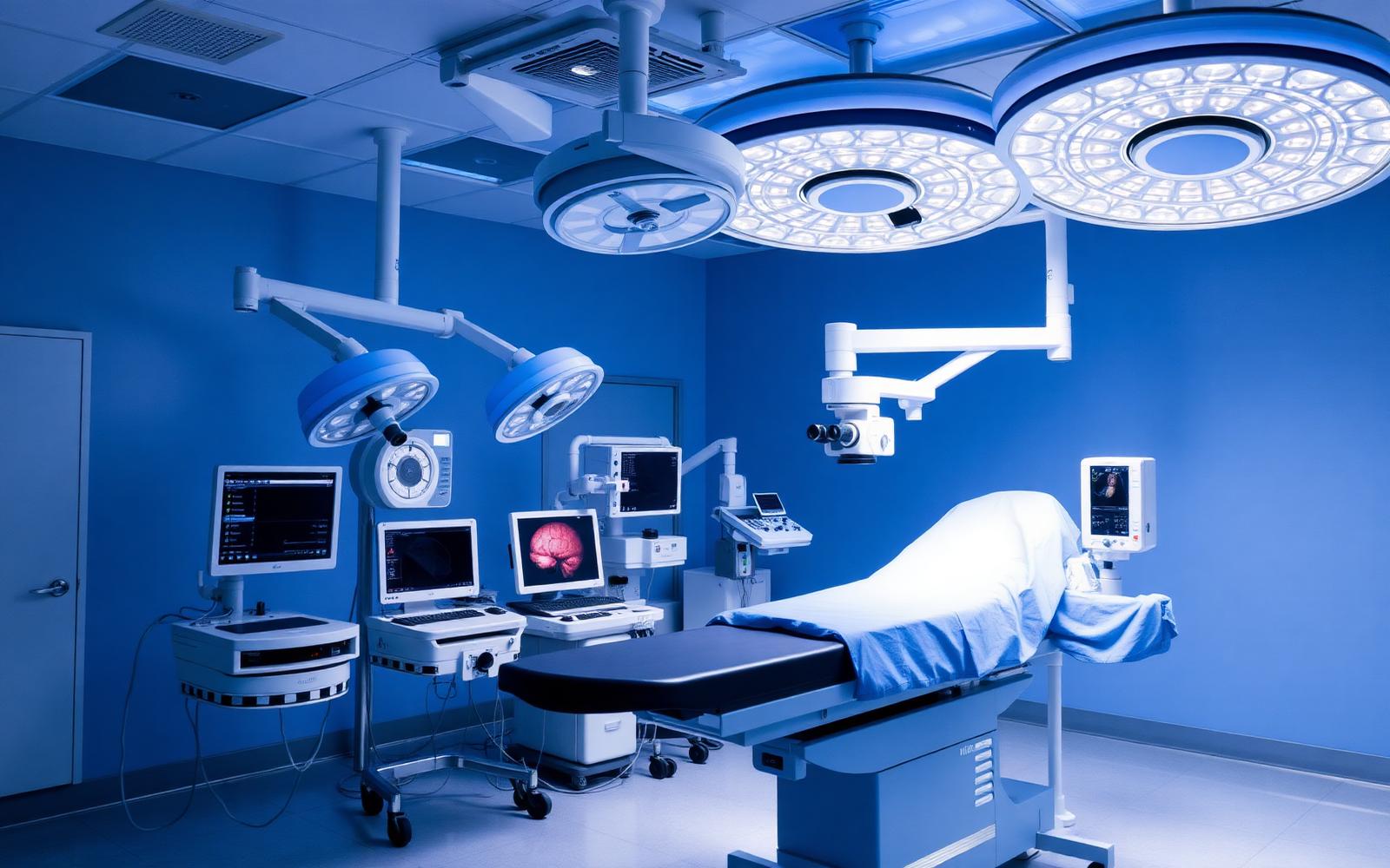 Bloc opératoire de neurochirurgie moderne